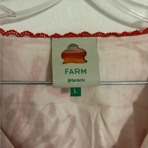 Farm Rio Rios Tile Mini Dress L - Picture 7 of 11